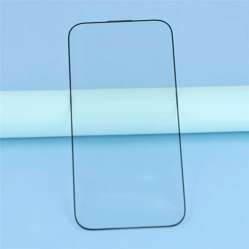 For iPhone 17 Pro Screen Protector Electroplated Ultra Clear Tempered Glass Film with Dust-Proof Mesh