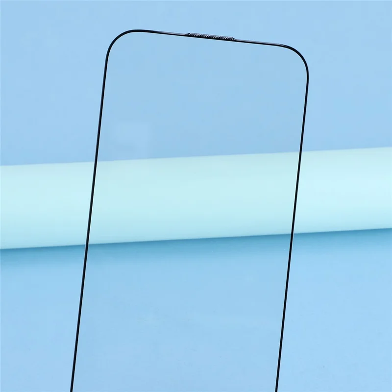 For iPhone 17 Pro Max Screen Protector Electroplated Ultra Clear Tempered Glass Film with Dust-Proof Mesh