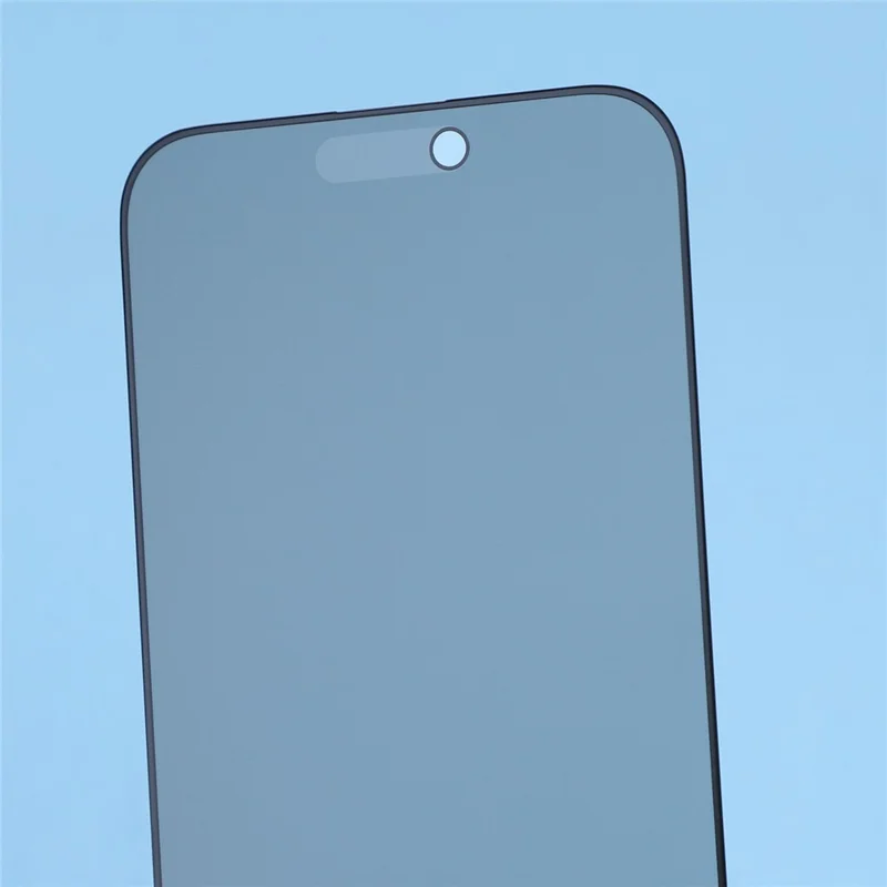 For iPhone 17 Pro Max Privacy Screen Protector Black Edge Full Glue Matte Anti-Spy Tempered Glass Film