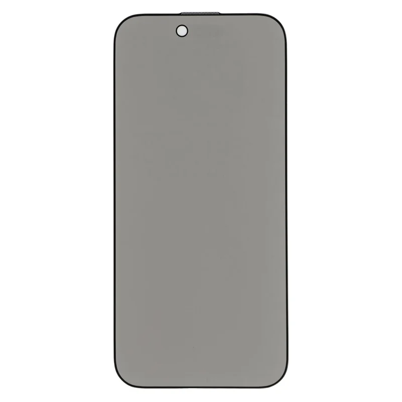 For iPhone Air Privacy Screen Protector Matte Silk Printing Anti-Spy Tempered Glass Film with Dust-Proof Mesh