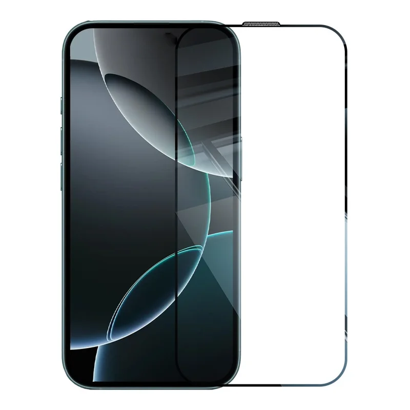RURIHAI Pour Étui iPhone 12 Pro Transparent TPU Housse de Protection avec Installation Facile et Film Haute en Verre d'Aluminium-Silicone