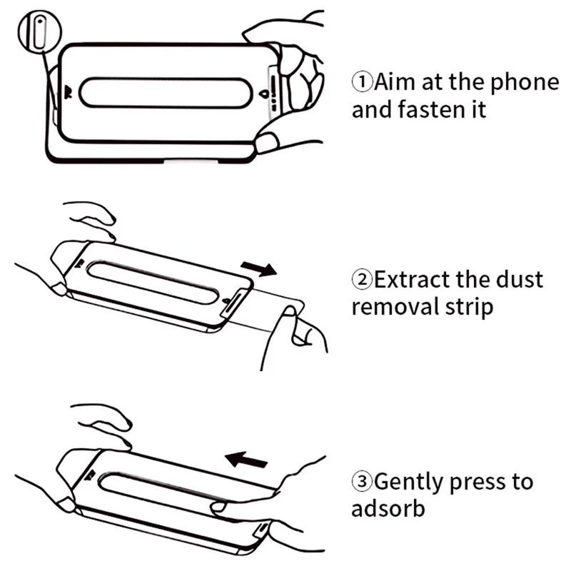 RURIHAI Funda Transparente de TPU para iPhone 12 Pro Max con Instalación Fácil y Película de Vidrio de Aluminio-Silicio de Alta Calidad
