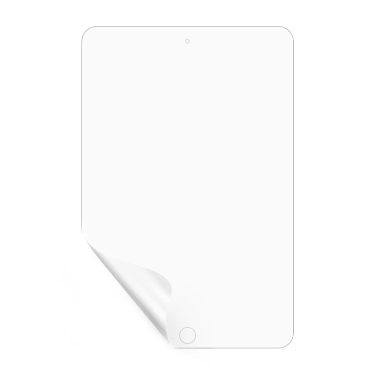 2Pcs / Set Transparent Screen Protector for iPad mini 4, Full Coverage Soft PET Anti-Scratch Protective Film