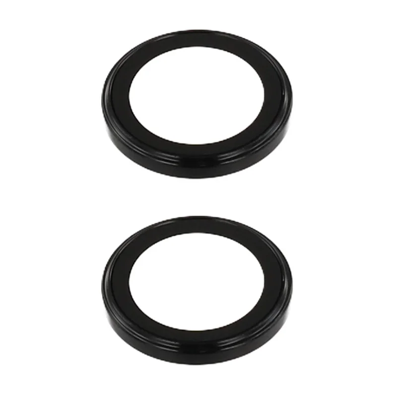 For iPhone 17 Camera Lens Protector Electroplating Ultra HD Tempered Glass Lens Film - Black