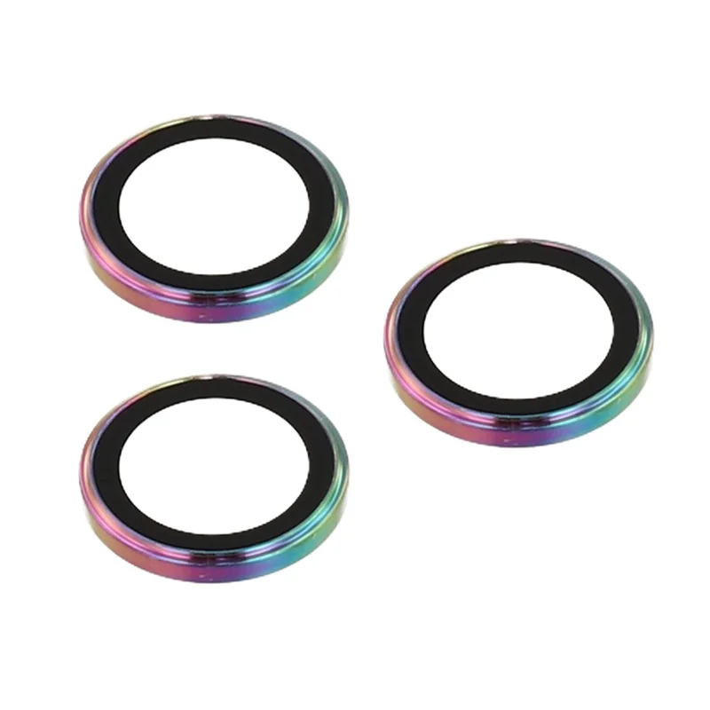 For iPhone 17 Pro / 17 Pro Max Camera Lens Protector Electroplating Ultra HD Tempered Glass Lens Film - Multi-Color