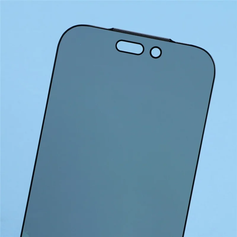 Pour iPhone 17 Pro Protecteur d'écran en verre trempé avec impression de soie / Filtre à poussière