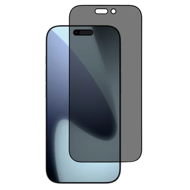 For iPhone 17 Privacy Screen Protector Full Coverage Anti Spy Tempered Glass Film Silk Printing