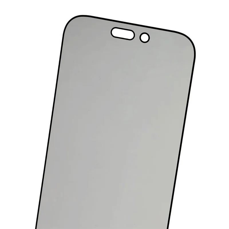 For iPhone 17 Pro Max Privacy Screen Protector Full Coverage Anti Spy Tempered Glass Film Silk Printing