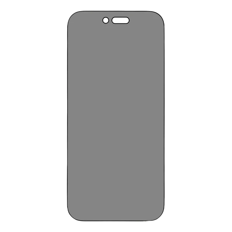 For iPhone Air Privacy Screen Protector Full Coverage Anti Spy Tempered Glass Film Silk Printing
