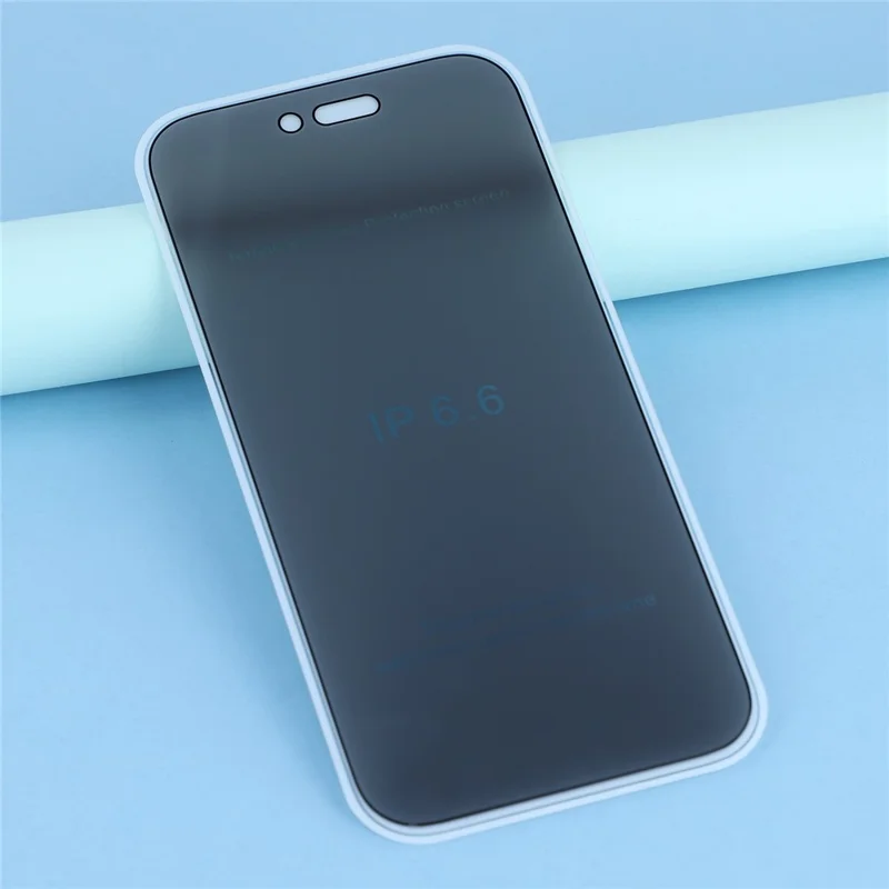 For iPhone Air Privacy Screen Protector Full Coverage Anti Spy Tempered Glass Film Silk Printing