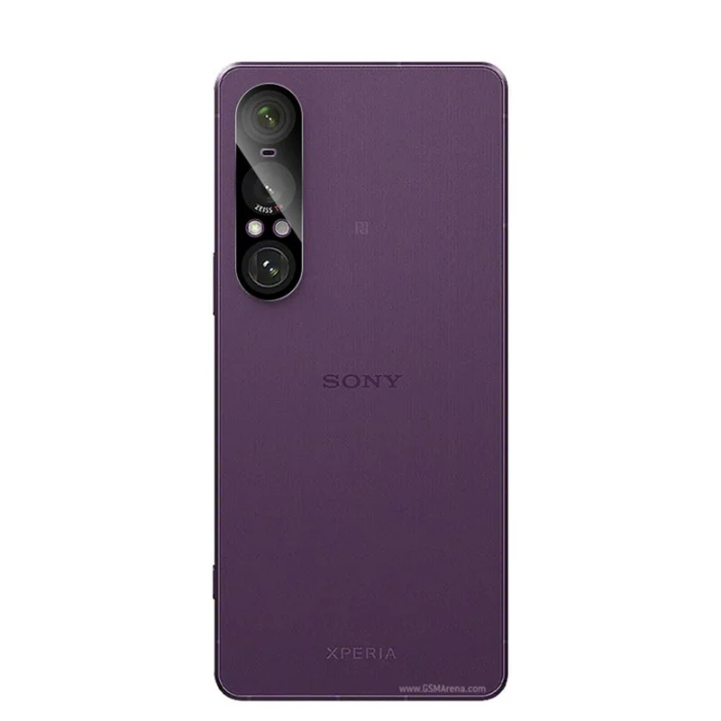 RURIHAI para Sony Xperia 1 VII Protector de lente de cámara Aluminio de alta calidad Película de lente de impresión de seda de silicio