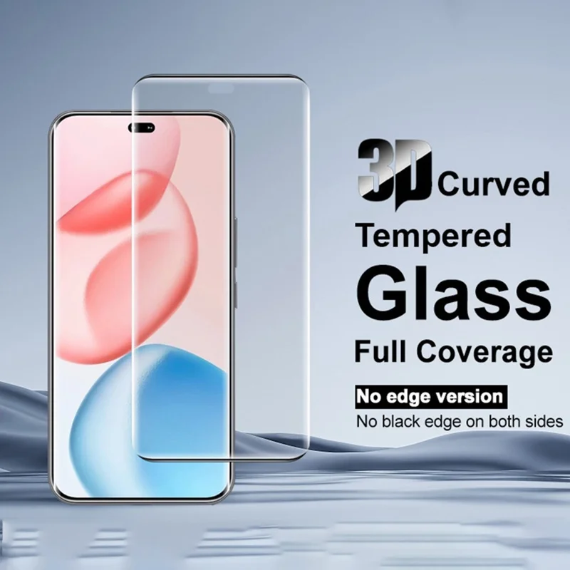 IMAK For Honor 400 Pro 5G (Global) Screen Protector 3D Curved Tempered Glass Film (No Edge Version) (Fingerprint Unlock)