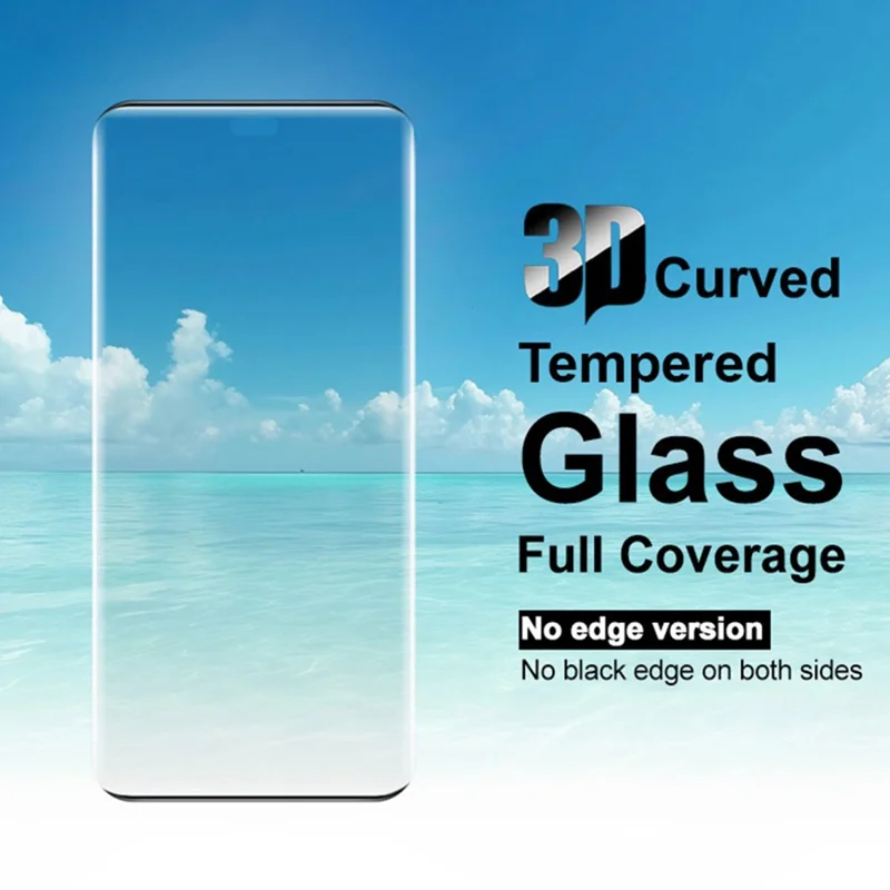IMAK For Honor 400 Pro 5G (Global) Screen Protector 3D Curved Tempered Glass Film (No Edge Version) (Fingerprint Unlock)