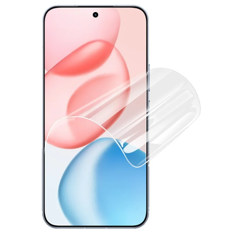 Protector de Pantalla de Película de Hidrogel IMAK 4ª Generación para Honor 400 5G (Global) Ultra Claro Película TPU Suave (Desbloqueo con Huella Dactilar)