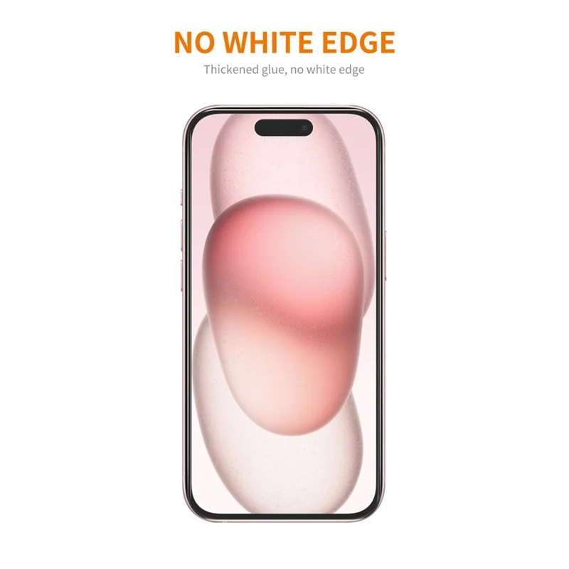 ENKAY HAT PRINCE Защитное стекло для iPhone 17 с толстым клеевым слоем, закаленное 9H, с изогнутыми краями из высококачественного алюмосиликатного стекла
