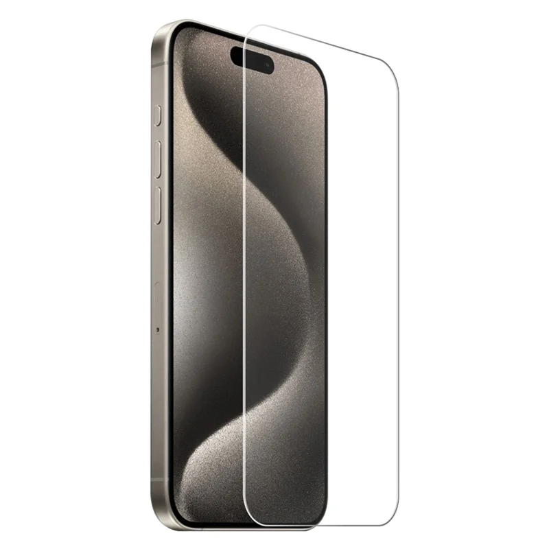 ENKAY HAT PRINCE Para iPhone 17 Protector de Pantalla Air con Bordes Curvados de Vidrio de Aluminio-Silicio de Alta Dureza 9H y Adhesivo Grueso