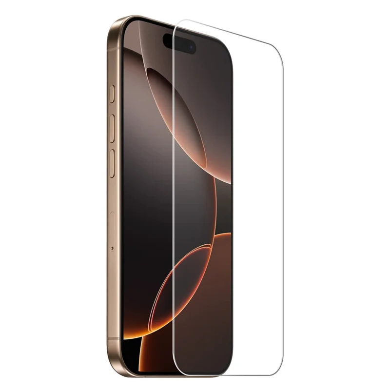 ENKAY HAT PRINCE Per iPhone 17 Pro Max Pellicola Protettiva Schermo con Adesivo Spesso, Bordi ad Arco 9H, Vetro in Alluminio-Silicio di Alta Qualità