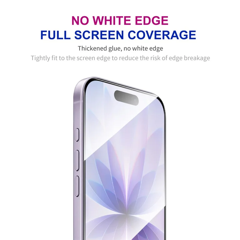 ENKAY HAT PRINCE For iPhone 17 Screen Protector Thick Adhesive 0.26mm 2.5D High Aluminium-Silicon Glass Film