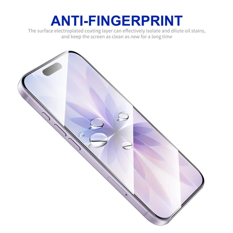 ENKAY HAT PRINCE For iPhone 17 Screen Protector Thick Adhesive 0.26mm 2.5D High Aluminium-Silicon Glass Film