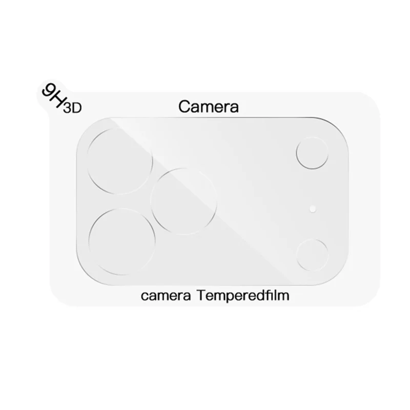 RURIHAI Für iPhone 17 Pro Kamera-Objektiv-Schutz 3D Klare Hochleistungs-Aluminium-Silizium-Glas-Schutzfolie