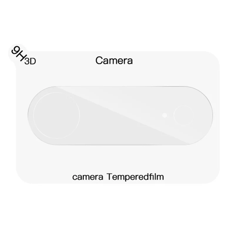 RURIHAI For iPhone 17 Air Camera Lens Protector 3D Clear High Aluminum-Silicon Glass Lens Film