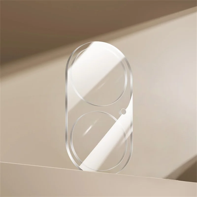 RURIHAI Para iPhone 17 Protetor de Lente de Câmera Película de Vidro de Alumínio-Silício 3D Transparente