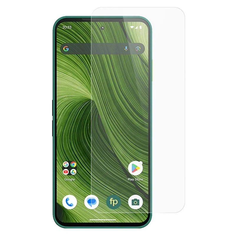 Pour Fairphone 6 Protection d'écran 0,3 mm Bord incurvé Verre trempé Ultra Clear