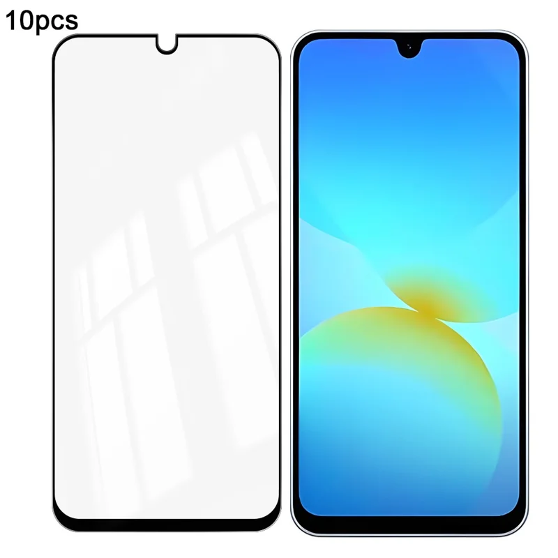 RURIHAI 10шт Защитное стекло для Samsung Galaxy A17 из высокопрочного алюмосиликатного стекла 0,26 мм 2,5D