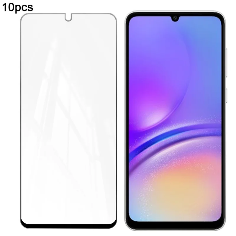 RURIHAI 10Pcs For Samsung Galaxy A07 High Aluminium-Silicon Glass Film 0.26mm 2.5D Screen Protector