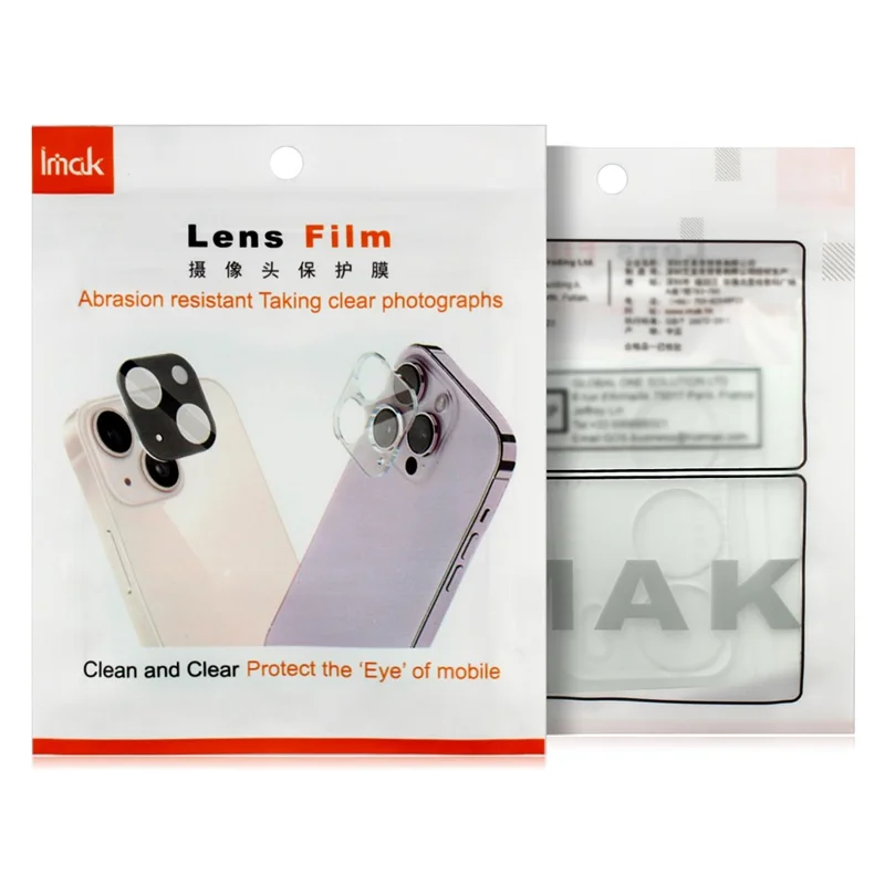 IMAK For Samsung Galaxy Z Flip7 5G Camera Lens Film + Tempered Glass Rear Screen Protector