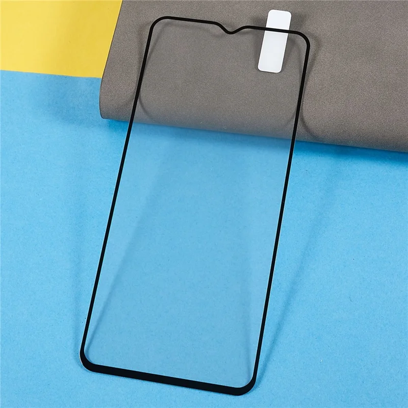 Full Glue Full Cover Silk Printing Tempered Glass Film for Nokia C21, Ultra Clear Anti-explosion Screen Protector
