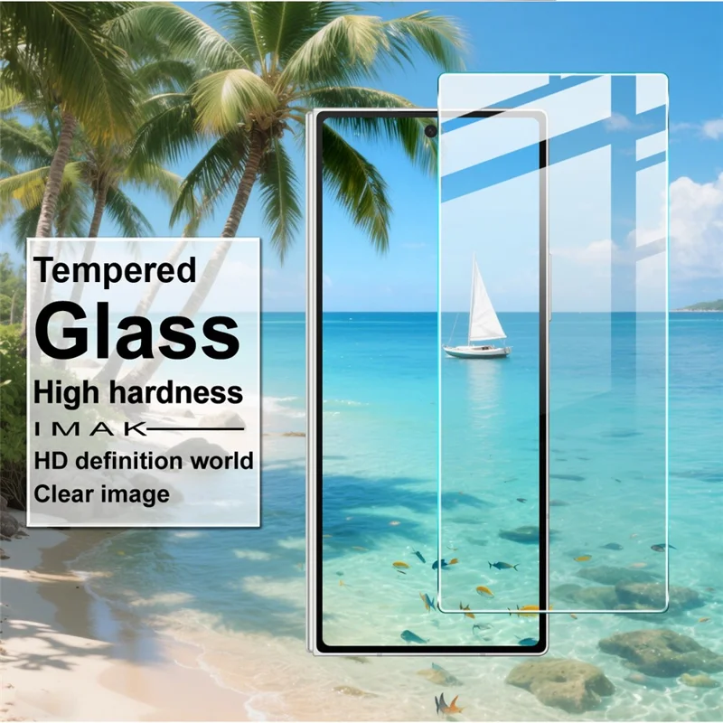 IMAK Серия H для Samsung Galaxy Z Fold7 5G Закалённое стекло Защитная плёнка для экрана Защита от разбивания