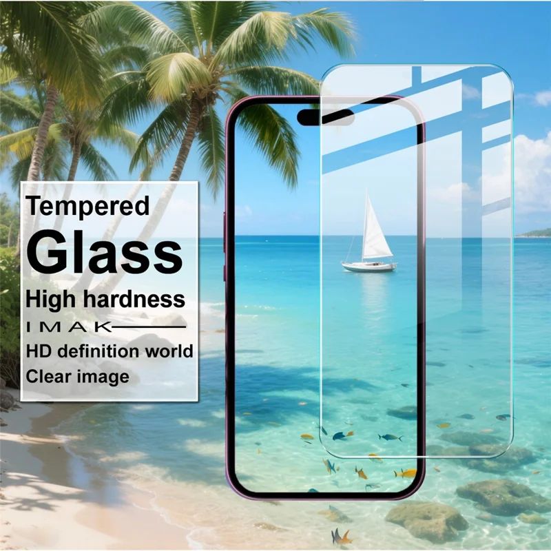 IMAK H Series per iPhone 17 / 17 Pro Vetro Temperato Proteggi Schermo Infrangibile