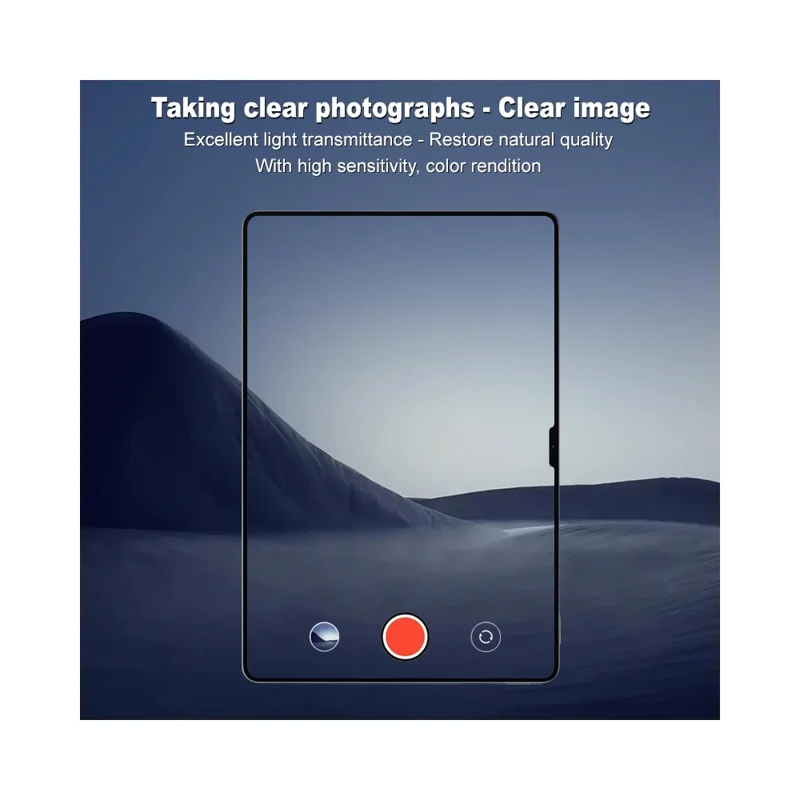 IMAK Für Xiaomi Pad 7 Ultra Displayschutz aus gehärtetem Glas für Kameraobjektiv + Acryl-Objektivdeckel