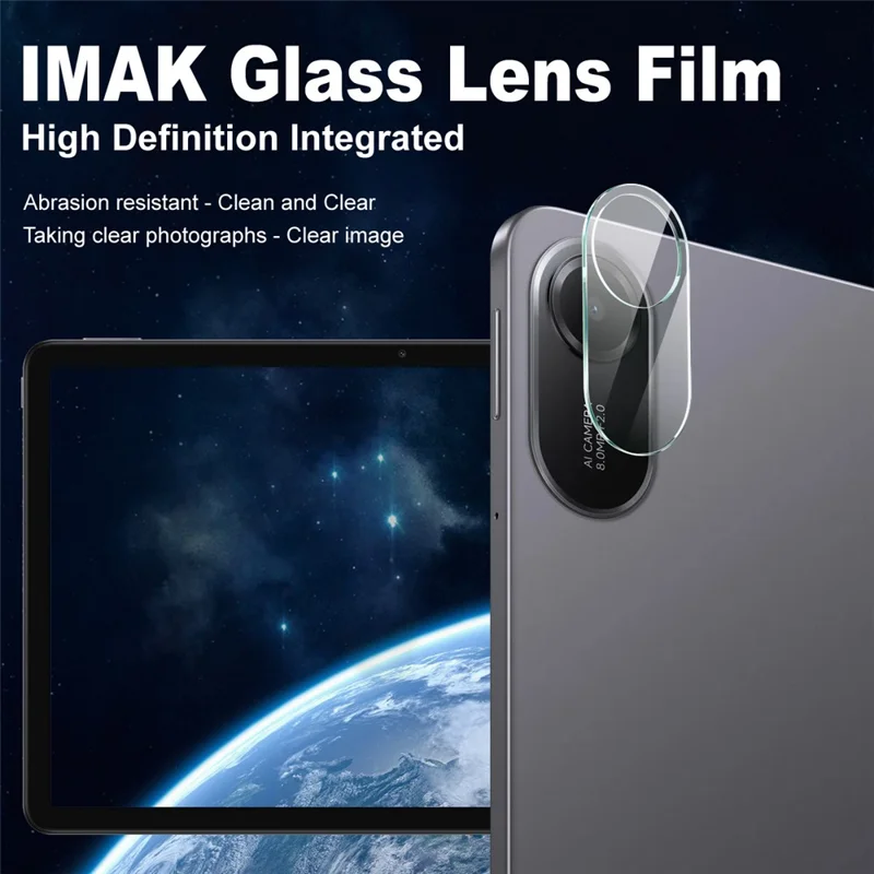 IMAK Für Xiaomi Redmi Pad 2 Panzerglasfolie Kameraobjektivschutz + Acryl-Objektivdeckel