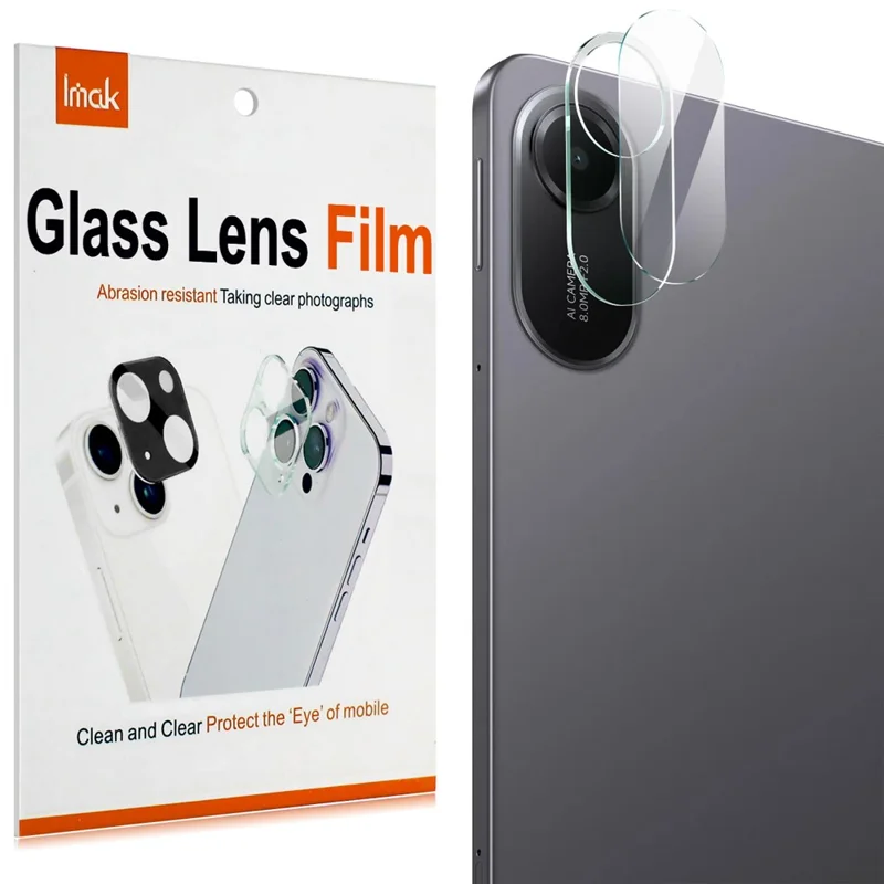 IMAK Für Xiaomi Redmi Pad 2 Panzerglasfolie Kameraobjektivschutz + Acryl-Objektivdeckel