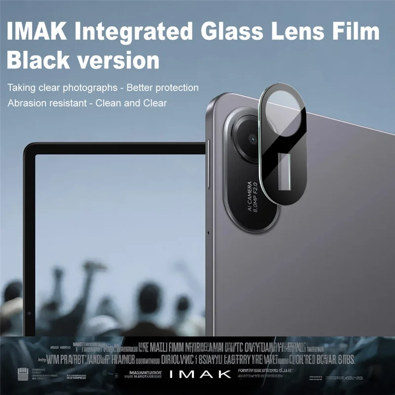 IMAK для Xiaomi Redmi Pad 2 Защитное стекло для объектива камеры HD Clear Lens Film (Черная версия)