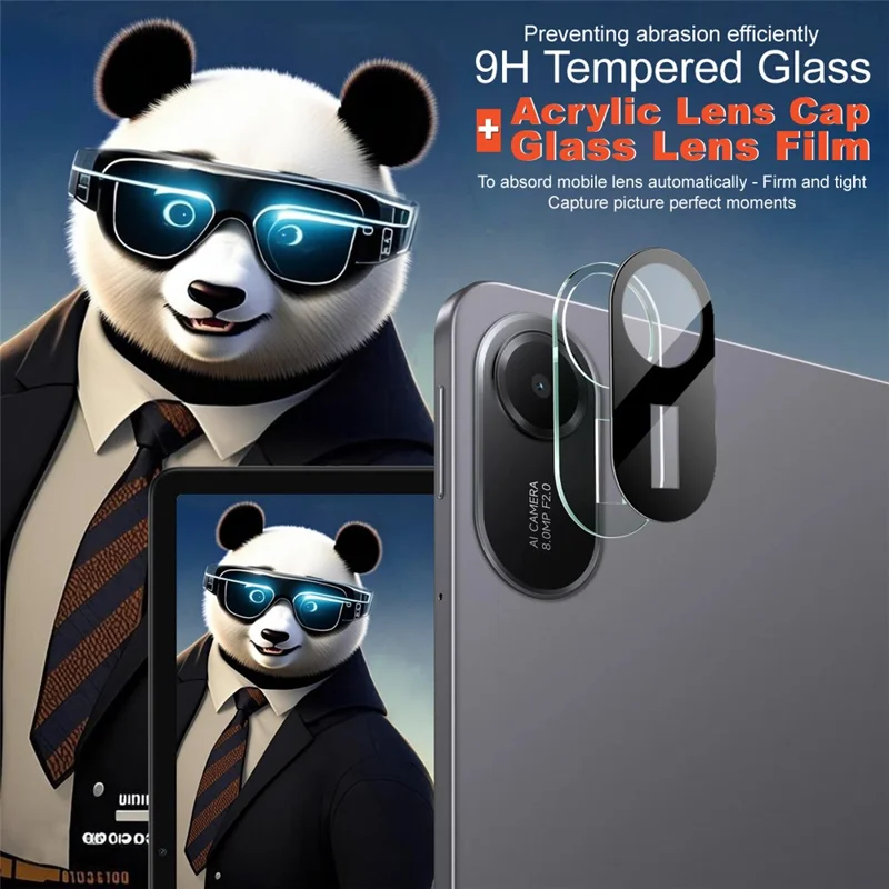 IMAK для Xiaomi Redmi Pad 2 Защитное стекло для объектива камеры HD Clear Lens Film (Черная версия)