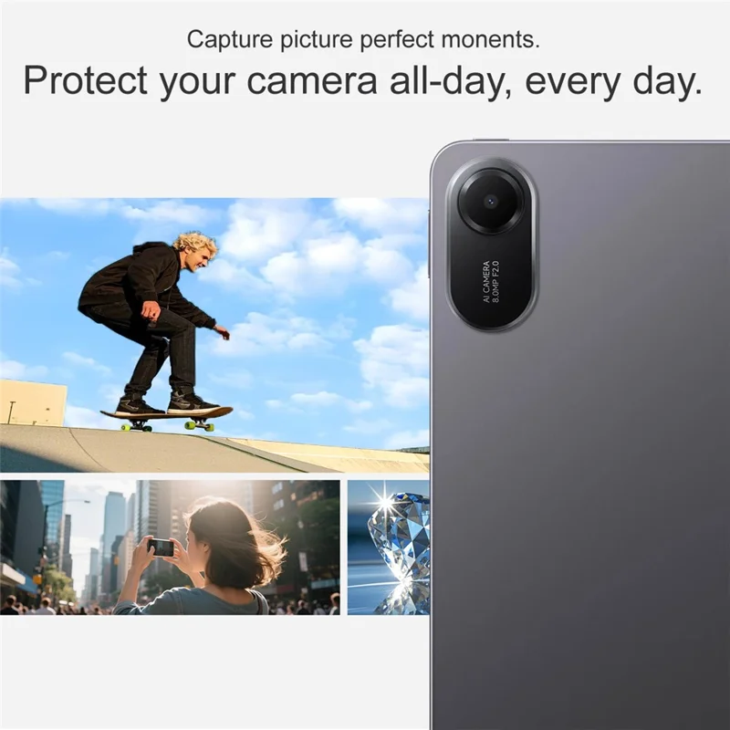 IMAK для Xiaomi Redmi Pad 2 Защитное стекло для объектива камеры HD Clear Lens Film (Черная версия)