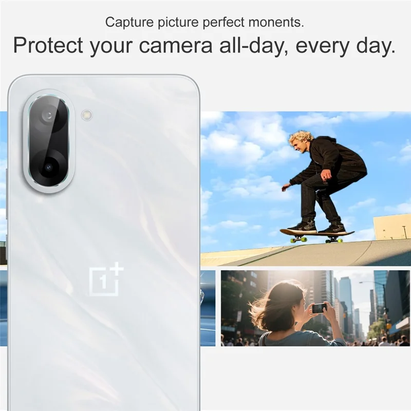 IMAK Per OnePlus Ace 5 Racing 5G / Nord CE5 5G Protezione Lente Fotocamera HD Vetro Temperato Film Lente Posteriore (Versione Ridotta)