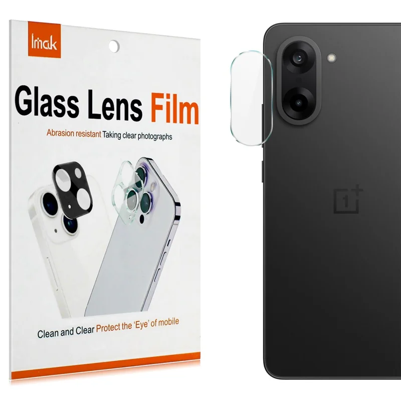 IMAK Per OnePlus Ace 5 Racing 5G / Nord CE5 5G Protezione Lente Fotocamera HD Vetro Temperato Film Lente Posteriore (Versione Ridotta)
