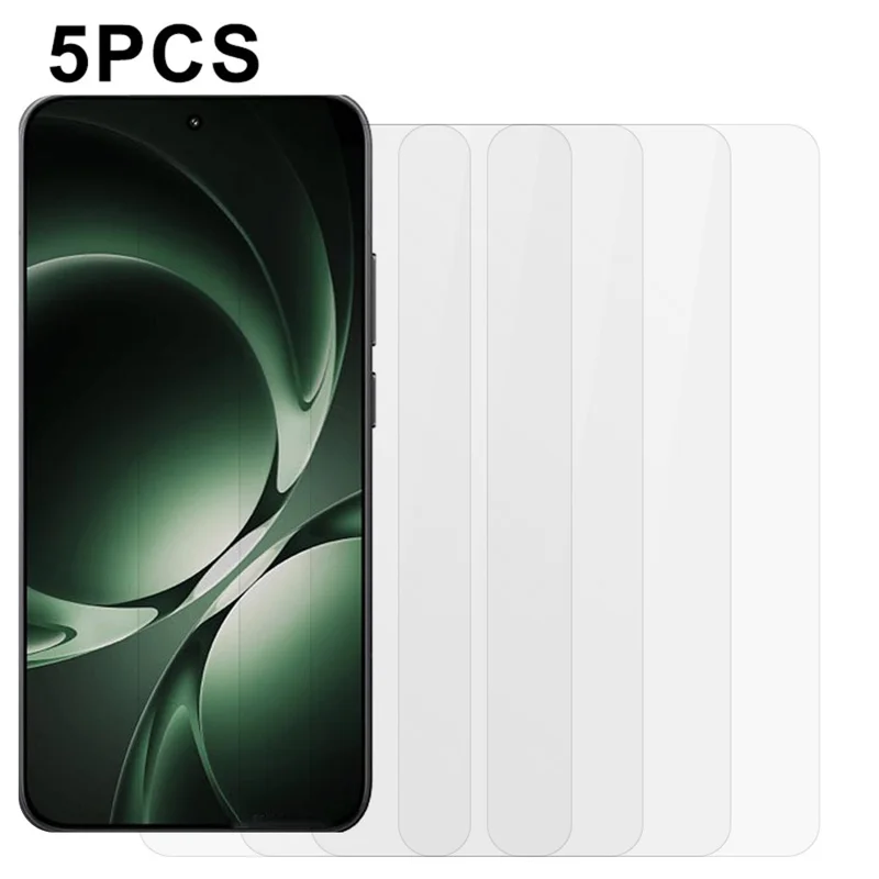 5Pcs For Xiaomi Redmi K80 Ultra 5G Screen Protector 0.3mm 2.5D Tempered Glass Clear Film