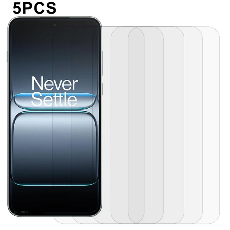 5 Pièces Protection d'écran pour OnePlus Ace 5 Ultra 5G / Nord 5 5G Verre Trempé Transparent 0,3 mm 2,5D