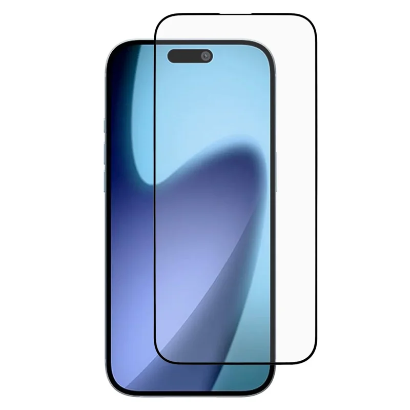 Защитное стекло SILK PRINT 9D для iPhone 17 с полным клеевым слоем