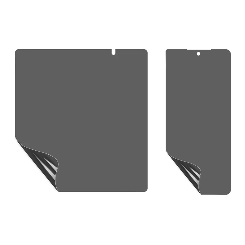 For Honor Magic V3 5G Anti-Spy Screen Protector PET Matte Front and Back Screen Film
