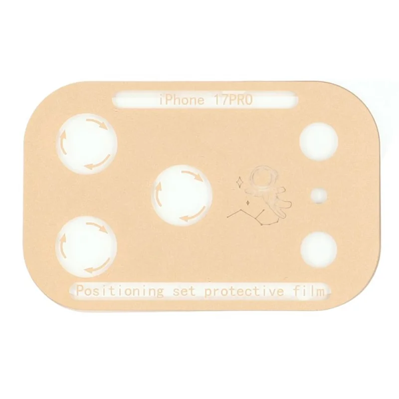 Camera Lens Protector for iPhone 17 Pro Tempered Glass Lens Film Precise Positioning Easy Installation