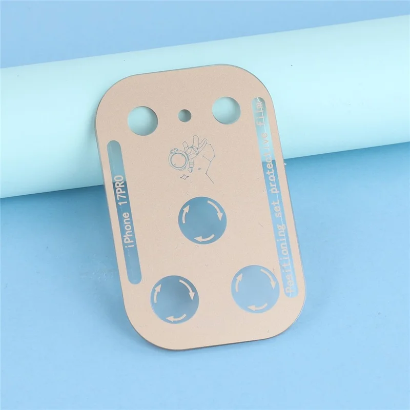 Camera Lens Protector for iPhone 17 Pro Tempered Glass Lens Film Precise Positioning Easy Installation