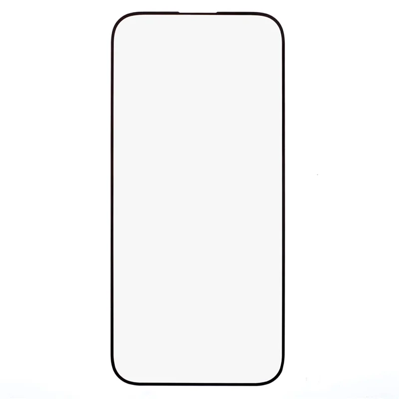 2Pcs For iPhone 15 / 15 Pro Screen Protector Silk Printing 0.3mm HD Clear Tempered Glass Film