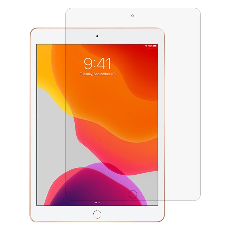 Protetor de Tela para iPad 10.2 (2021) / (2020) / (2019), Película de Vidro Temperado de 0,25mm com Alta Definição e Resistência a Riscos