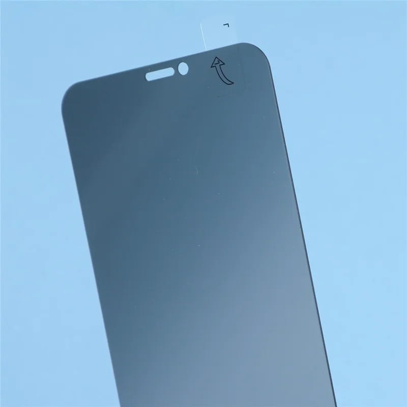 2Pcs For iPhone 11 / XR Privacy Screen Protector 0.3mm Anti Spy Private Tempered Glass Film